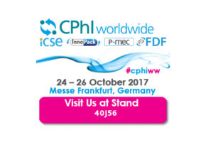 CPhI Worldwide Frankfurt | October 24th-26th, 2017