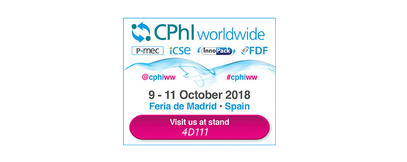 CPhI Worldwide Madrid | Octubre 9-11, 2018